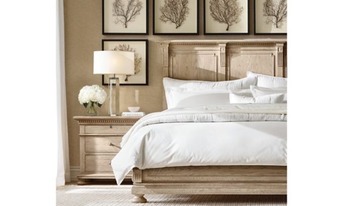 shop St James Light Oak Bed